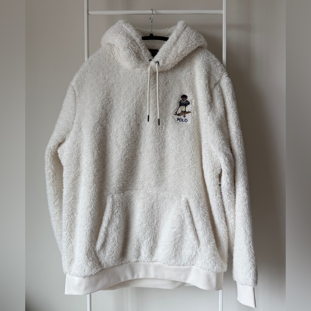 Polo Ralph Lauren Ski Polo Bear Fleece Hoodie ㅣ Mens XL